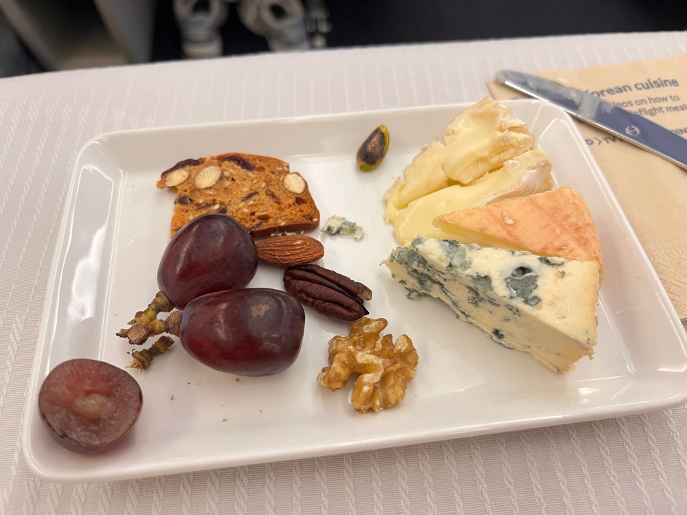 대한항공 비즈니스석 후식